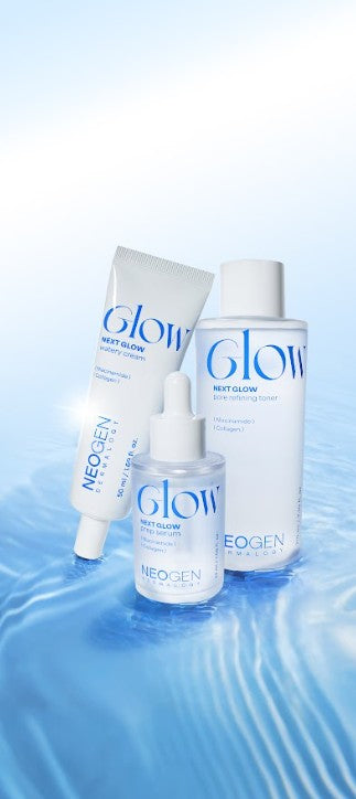 N113 GLOWING KE スピナー 7個セット Neogen Next Glow Set - Набір для сяйва шкіри | Korean Story