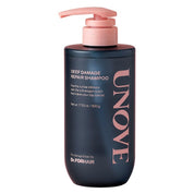 UNOVE Відновлювальний шампунь для пошкодженого волосся, 500 мл – UNOVE Deep Damage Repair Shampoo