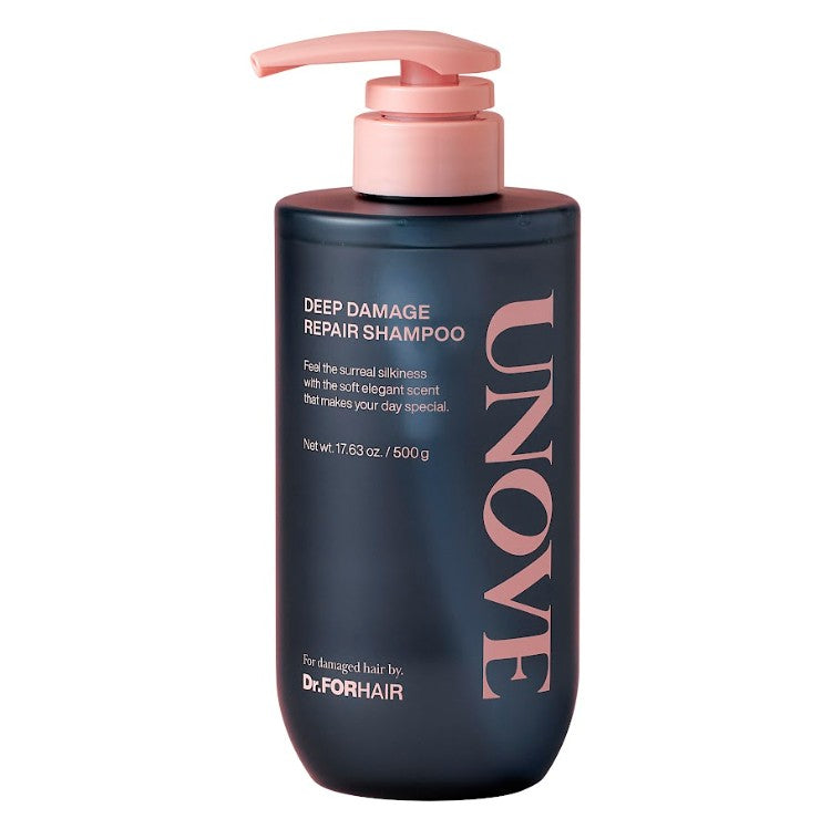 UNOVE Відновлювальний шампунь для пошкодженого волосся, 500 мл – UNOVE Deep Damage Repair Shampoo
