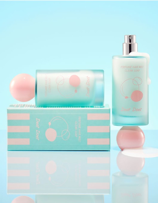 Dear Doer Парфумований міст для волосся з ароматом Clean Soap, 50 мл - Dear Doer PERFUME HAIR MIST Clean Soap