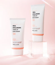 WELLAGE Сонцезахисний крем із тонувальним ефектом, 50 мл – WELLAGE Real Hyaluronic Tone Up Sun Cream SPF50+ PA++++