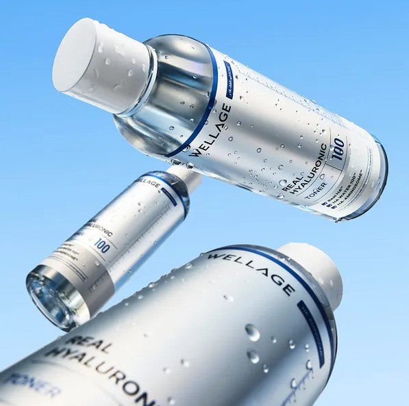 Wellage Тонер з гіалуроновою кислотою, 200 мл – Wellage Real Hyaluronic 100 Toner