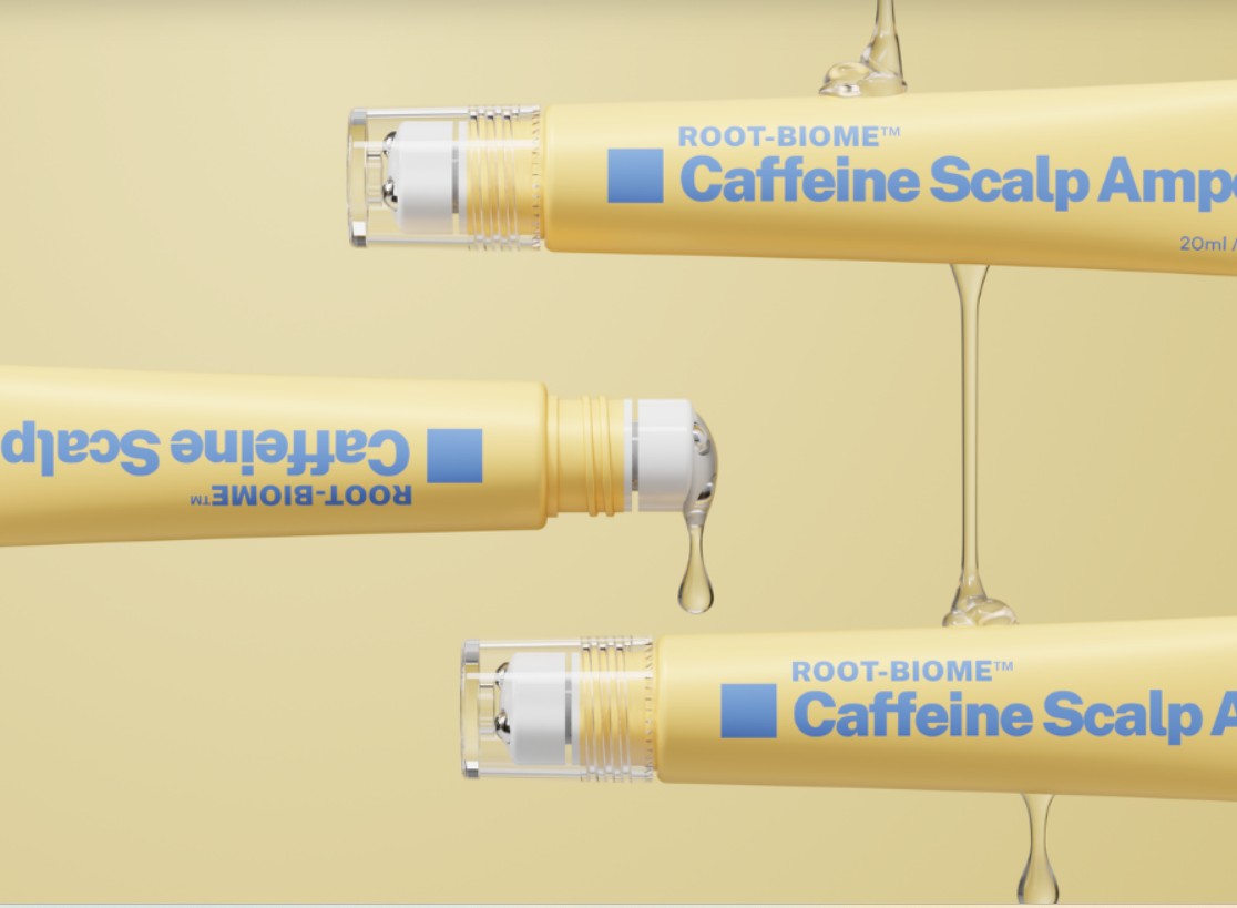 Nine Less Ампула для шкіри голови з кофеїном, 20 мл - Nine Less Root-Biome™ Caffeine Scalp Ampoule