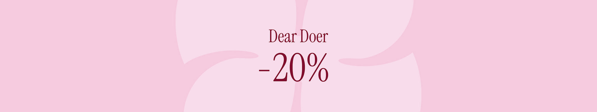 -20% на бренд Dear Doer