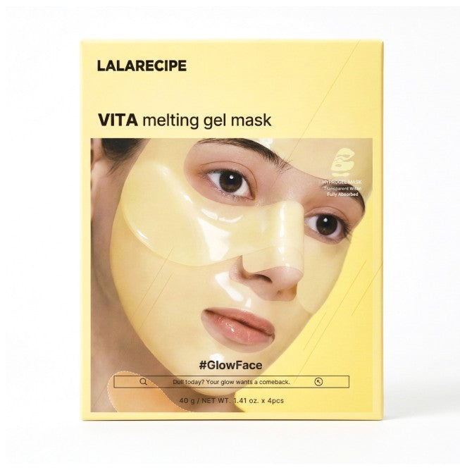 LALARECIPE VITA Melting Gel Mask – гелева маска з вітаміном С при тьмяному тоні шкіри