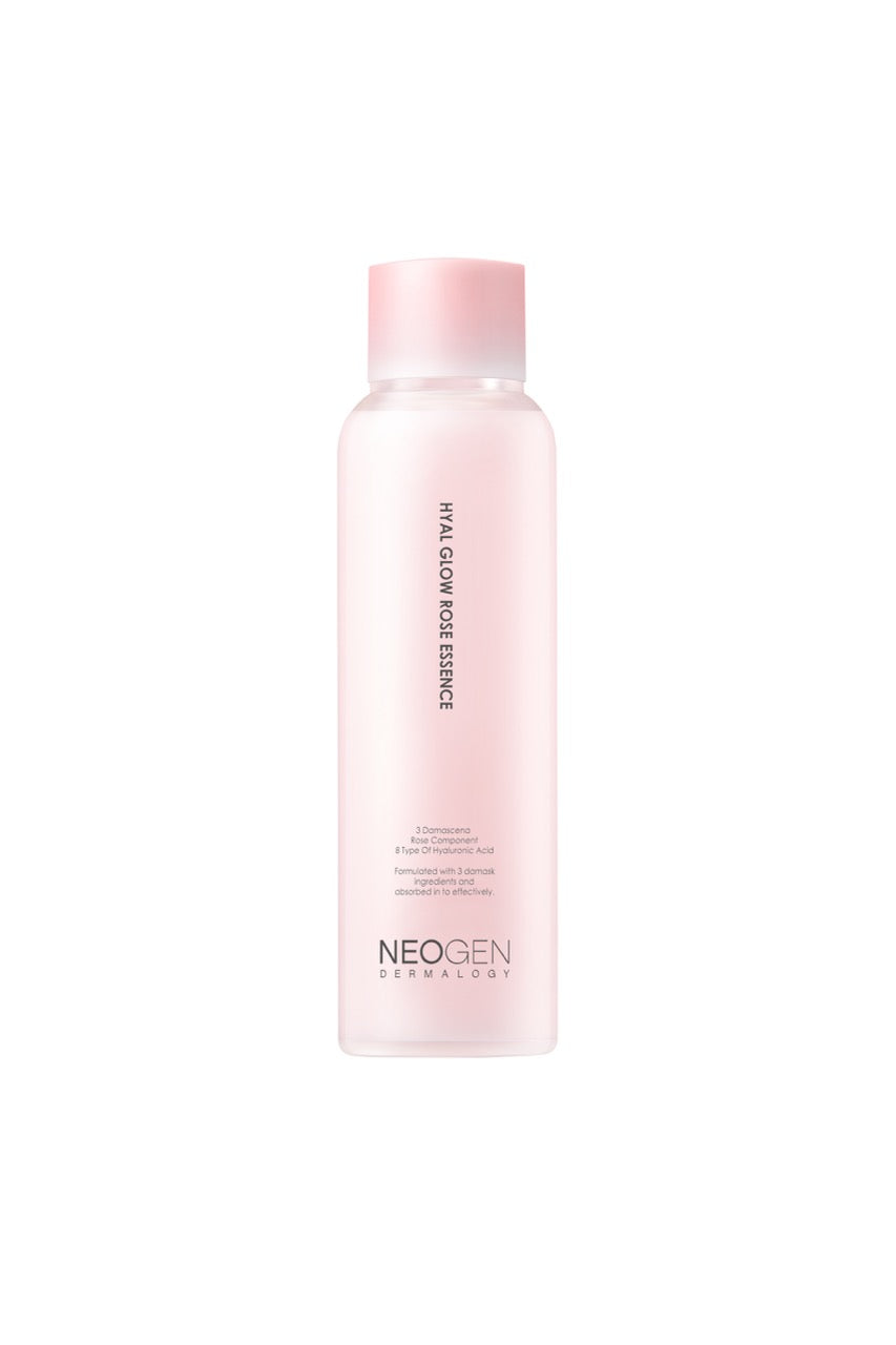 Флакон NEOGEN Hyal Glow Rose Essence 160 мл – есенція з легкою водянистою текстурою для нашарування