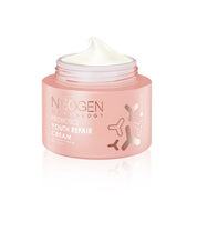 Відкрита банка крему Neogen Probiotics Youth Repair – густа поживна текстура для відновлення шкіри