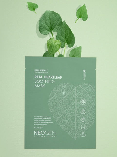 Тканинна маска Neogen з екстрактом хаутюнії серцеподібної для заспокоєння шкіри