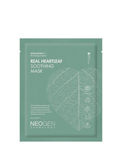Neogen Real Heartleaf Soothing Mask – заспокійлива тканинна маска для обличчя з хаутюнією