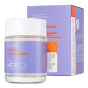 Упаковка крему Neogen V.Biome Firming Cream – банка й коробка, 19 вітамінів у складі