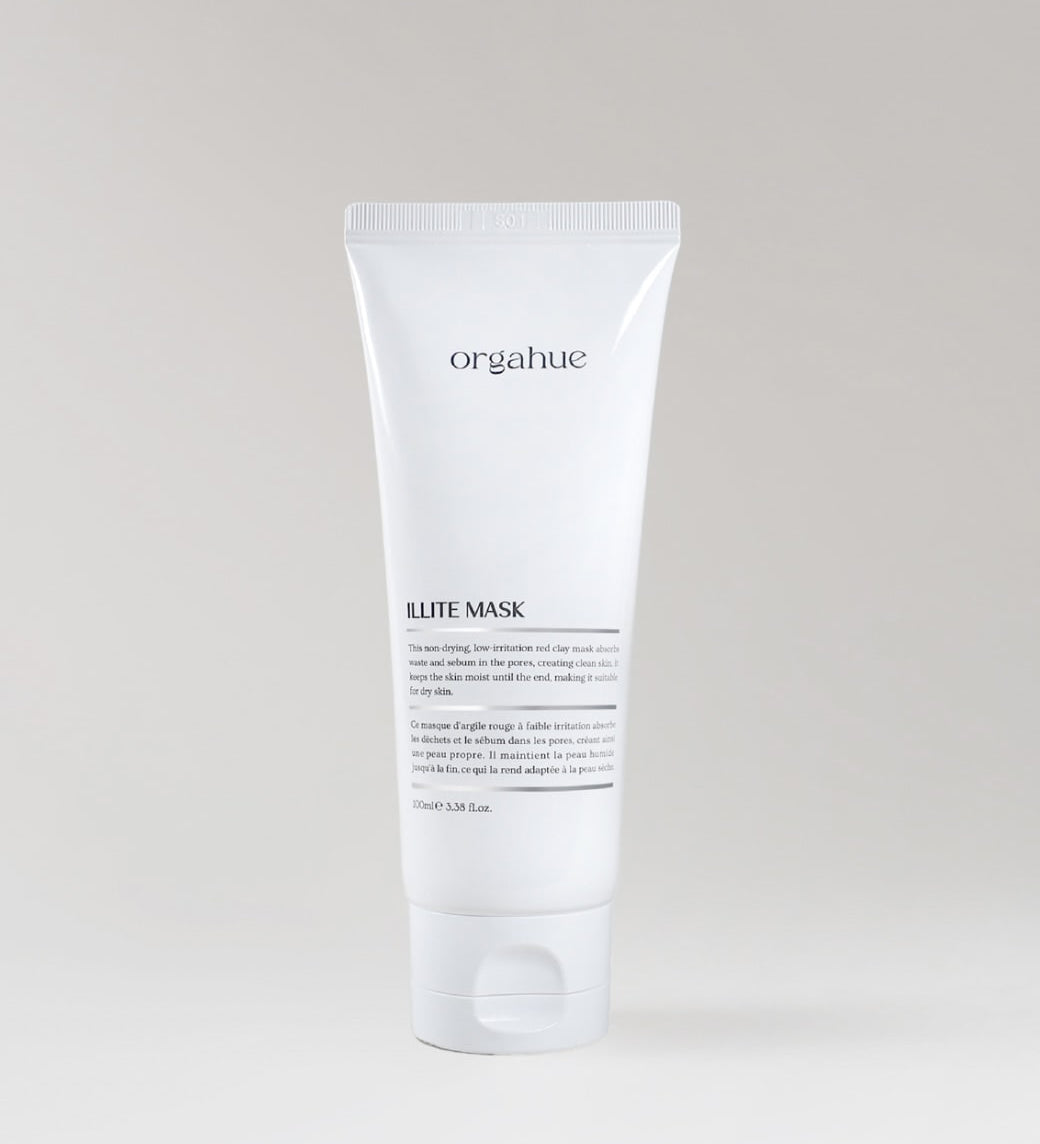 Orgahue Illite Mask – корейська глиняна маска для обличчя при розширених порах