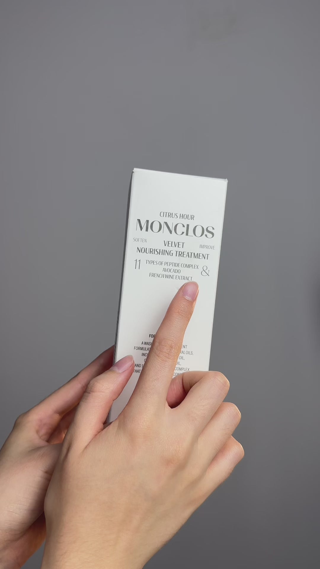 MONCLOS Живильний кондиціонер для волосся, 220 мл – MONCLOS Velvet Nourishing Treatment