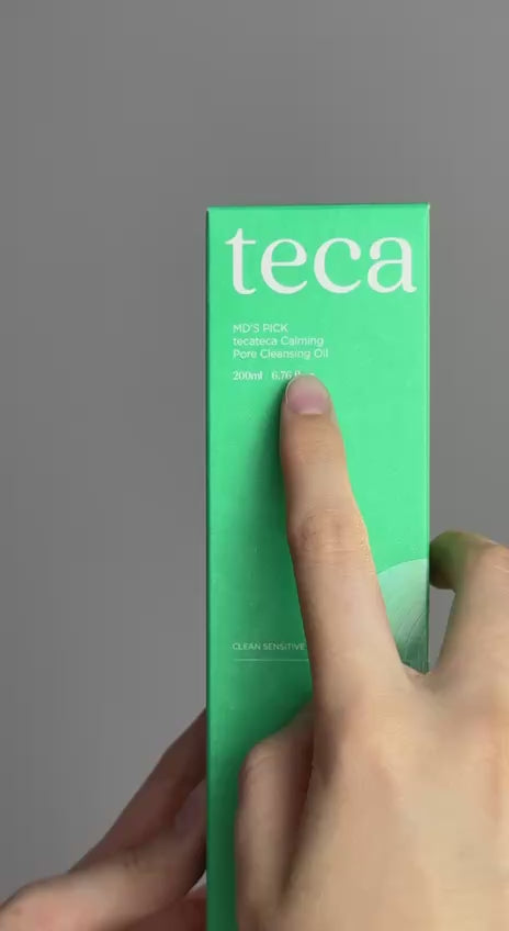 MD'S Pick TecaTeca Заспокійлива гідрофільна олія, 200 мл – MD'S Pick TecaTeca Calming Pore Cleansing Oil