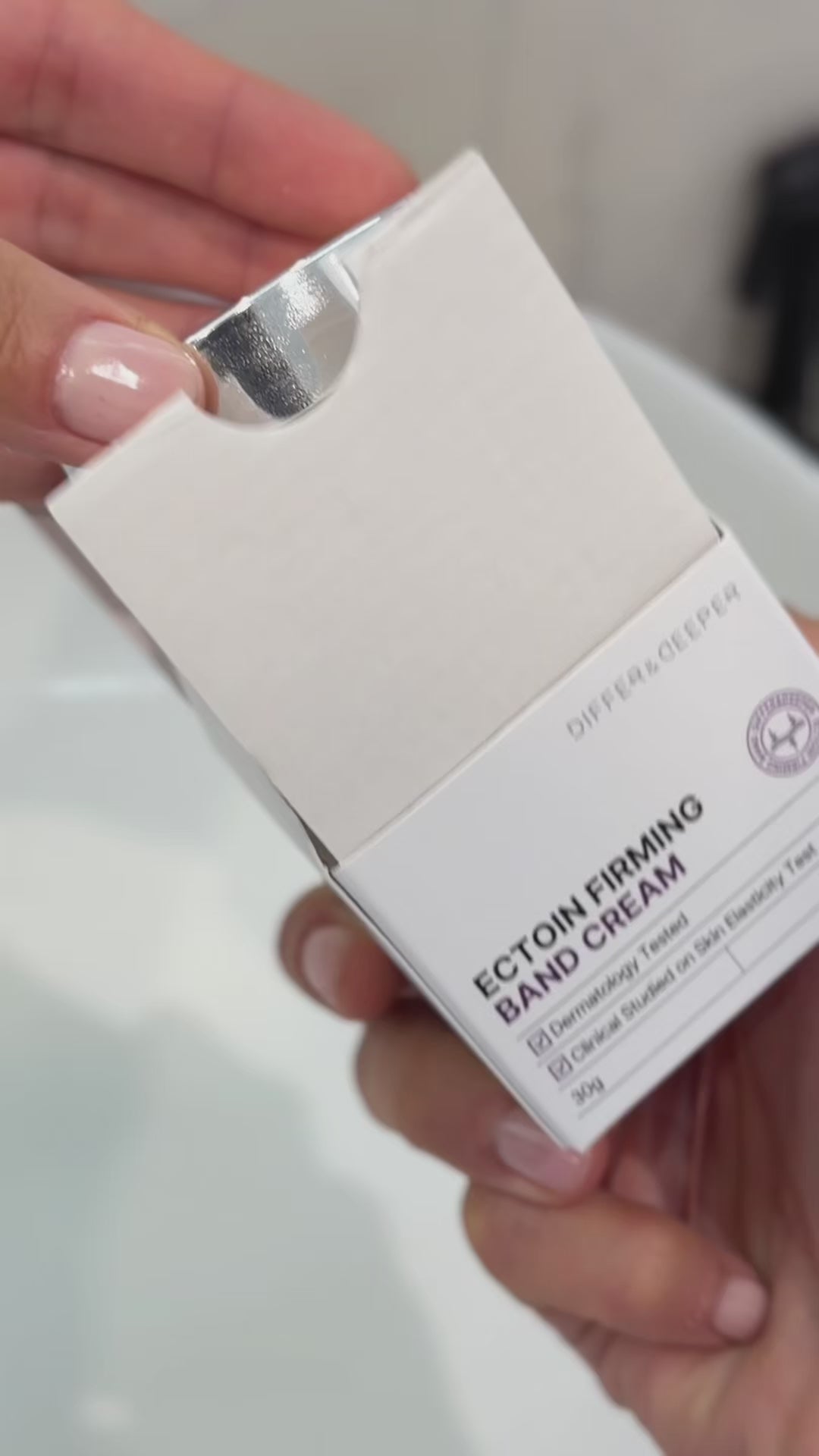 Differ & Deeper Антивіковий крем для обличчя з ектоїном, 30 г – Differ & Deeper Ectoin Firming Band Cream