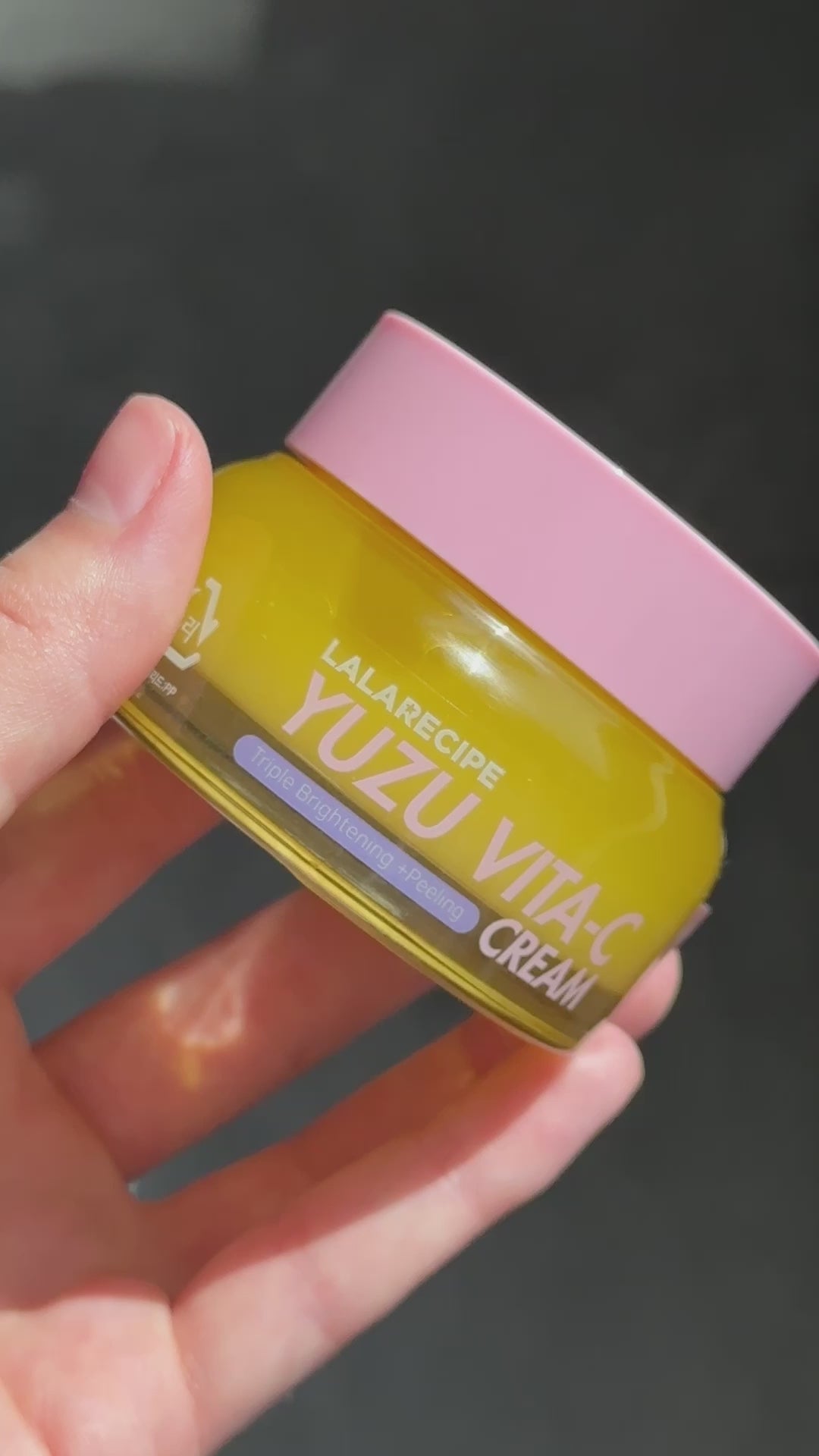 LALARECIPE Вітамінний крем з ніацинамідом 5% та екстрактом юдзу, 50 мл - LALARECIPE Yuzu Vita C Cream