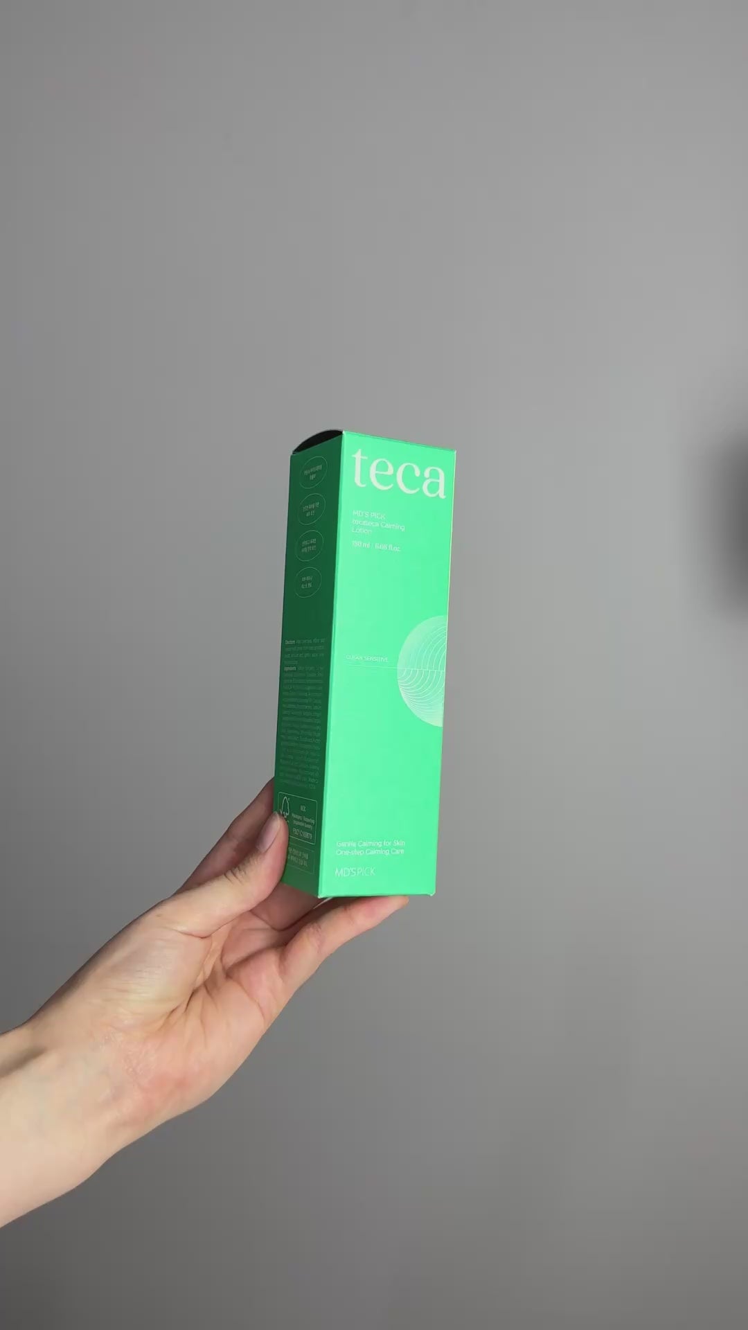 MD'S Pick TecaTeca Молочко для обличчя із заспокійливою дією, 180 мл – MD'S Pick TecaTeca Calming Lotion