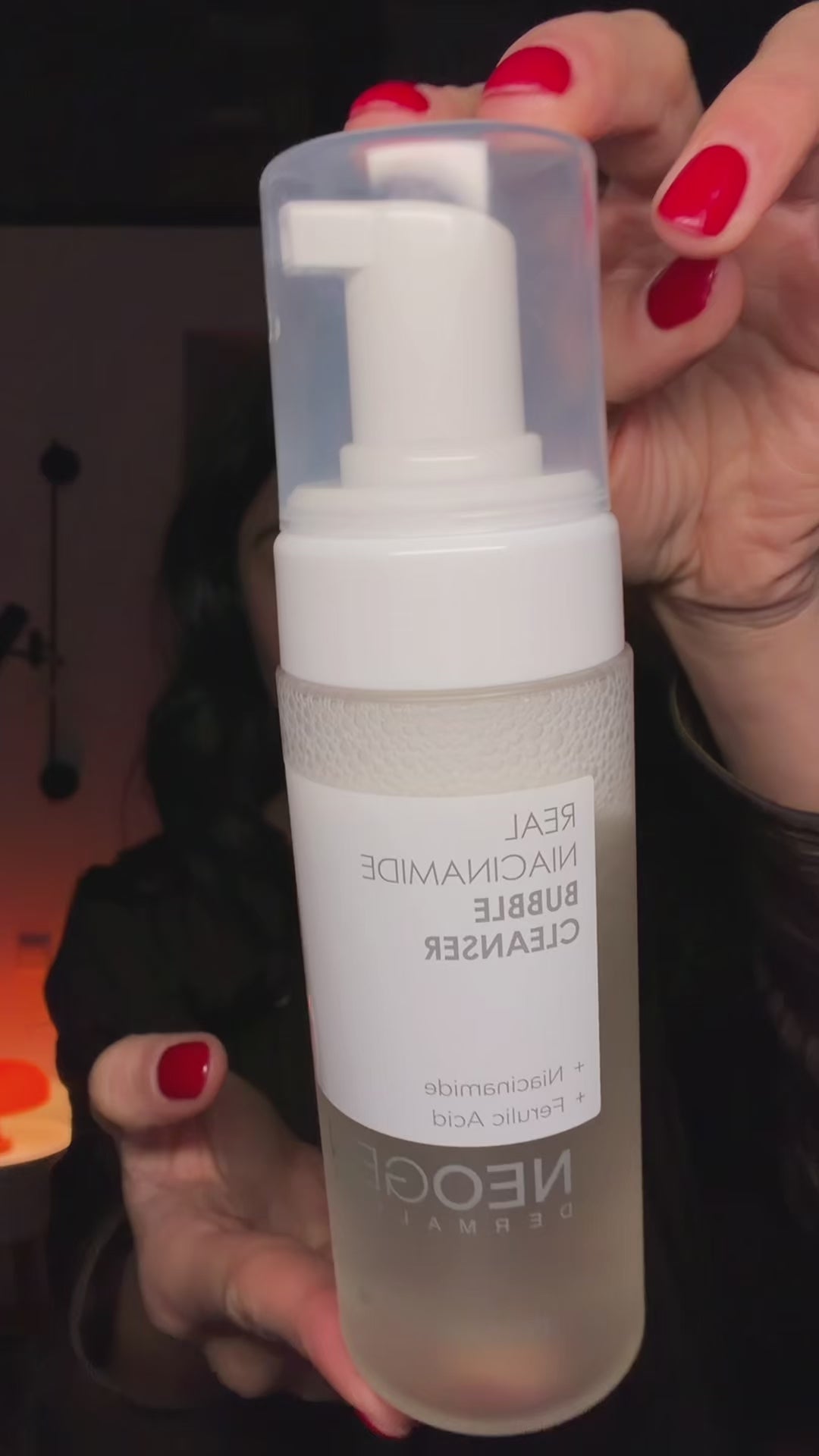 Neogen Пінка для вмивання з ніацинамідом, 150 мл – Neogen Real Niacinamide Bubble Cleanser