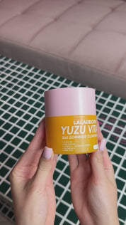 Lalarecipe Очищувальний бальзам-гоммаж з екстрактом юдзу, 50 мл – Lalarecipe Yuzu Vita C 3in1 Gommage Cleansing Balm