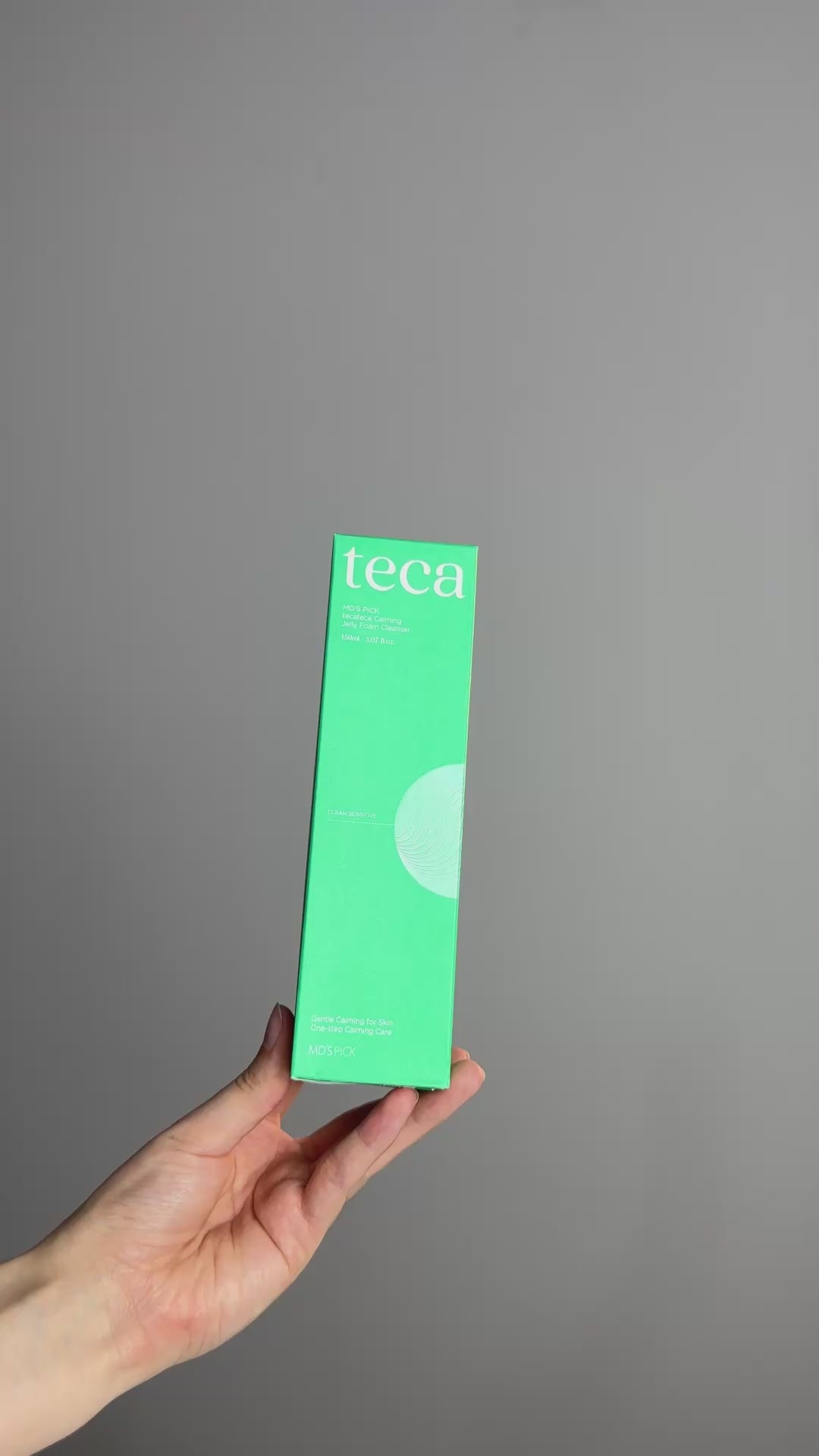 MD'S Pick TecaTeca Гель-пінка для очищення шкіри, 150 мл – MD'S Pick TecaTeca Calming Jelly Foam Cleanser