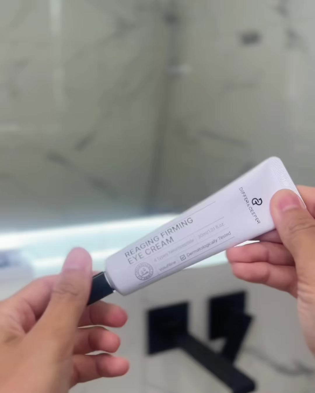 Differ & Deeper Антивіковий крем для шкіри навколо очей з пептидами, 30 мл – Differ & Deeper Reaging Firming Eye Cream