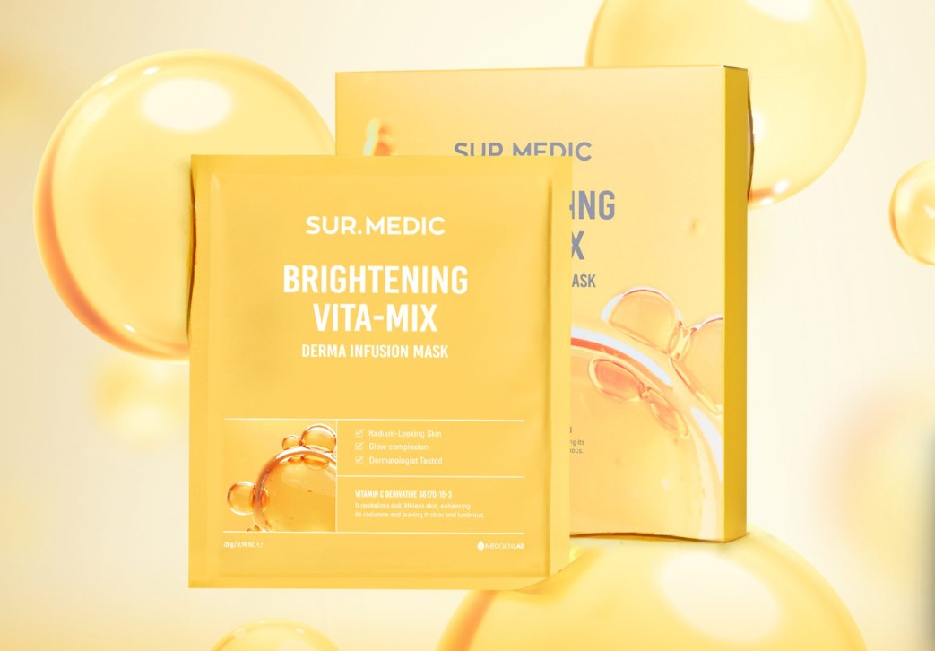 Sur.Medic+ Brightening Vita-Mix Derma Infusion Mask – освітлювальна маска з вітаміном С