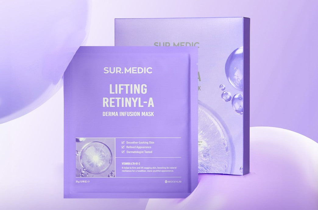 Sur.Medic+ Lifting Retinyl-A Derma Infusion Mask – ліфтингова маска з ретинолом при зморшках