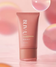 BLIV:U COLLAGEN BOUNCING SUNSCREEN - СОНЦЕЗАХИСНИЙ КРЕМ З КОЛАГЕНОМ