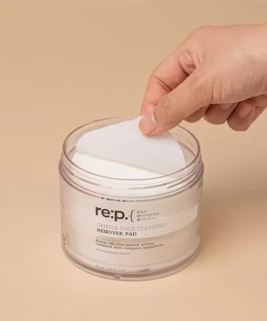 RE:P Gentle Face Cleaning Remover Pad - Очищувальні педи для зняття макіяжу