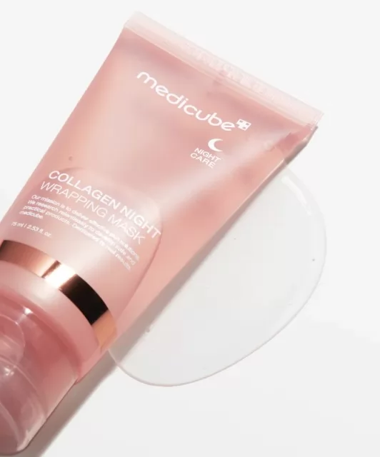 Medicube COLLAGEN NIGHT WRAPPING MASK - Нічна маска для обличчя